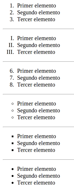 Ejemplo listas