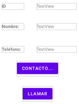 Ejemplo contactos