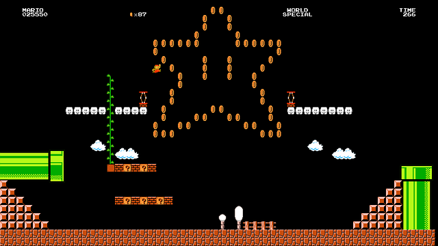 Mario 2D game