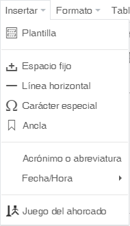 insertar